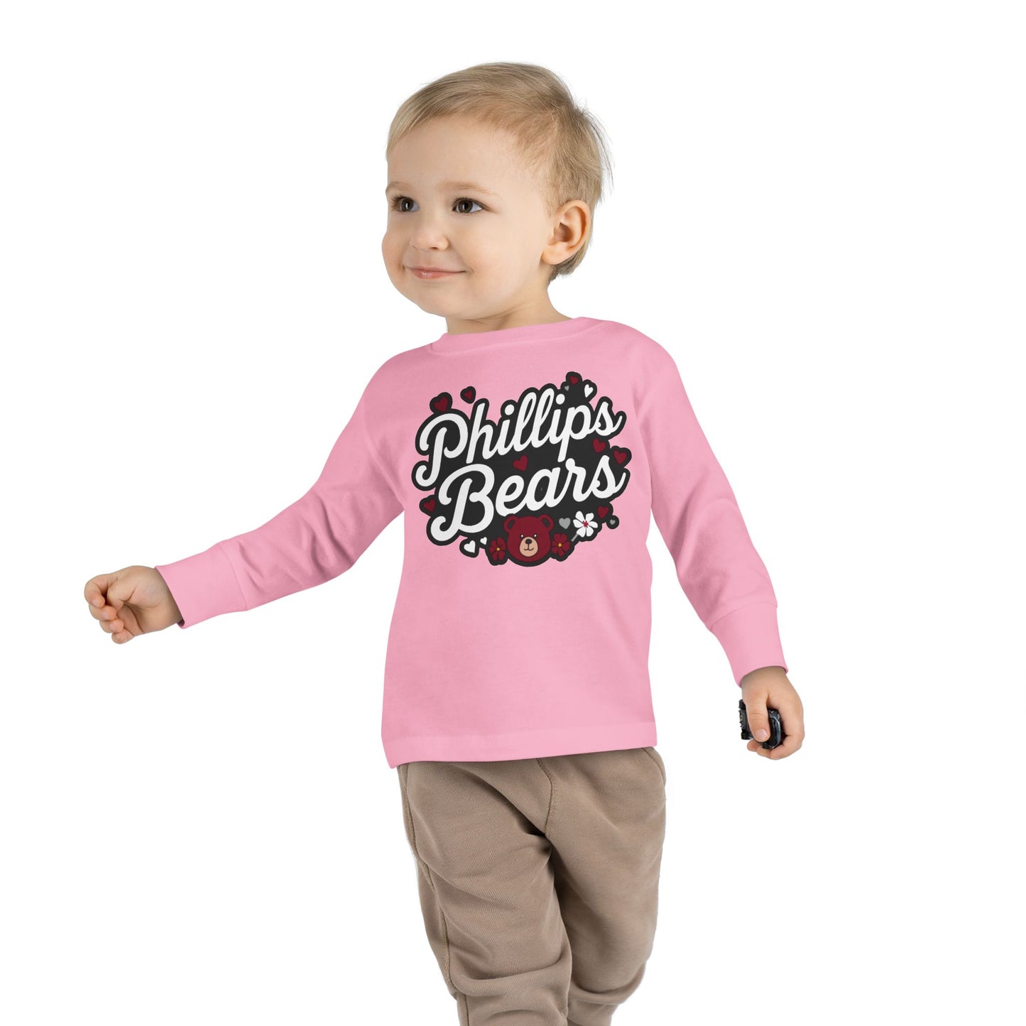 Toddler Long Sleeve Tee \ Phillip's Bears \ PBG1