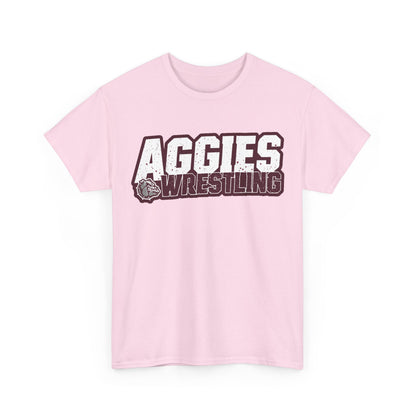 Adult Tee \ Hamilton Aggies Wrestling \ HAW3