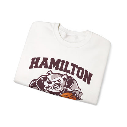 Adult Crewneck Sweatshirt \ Hamilton Aggies Basketball \ HABB1