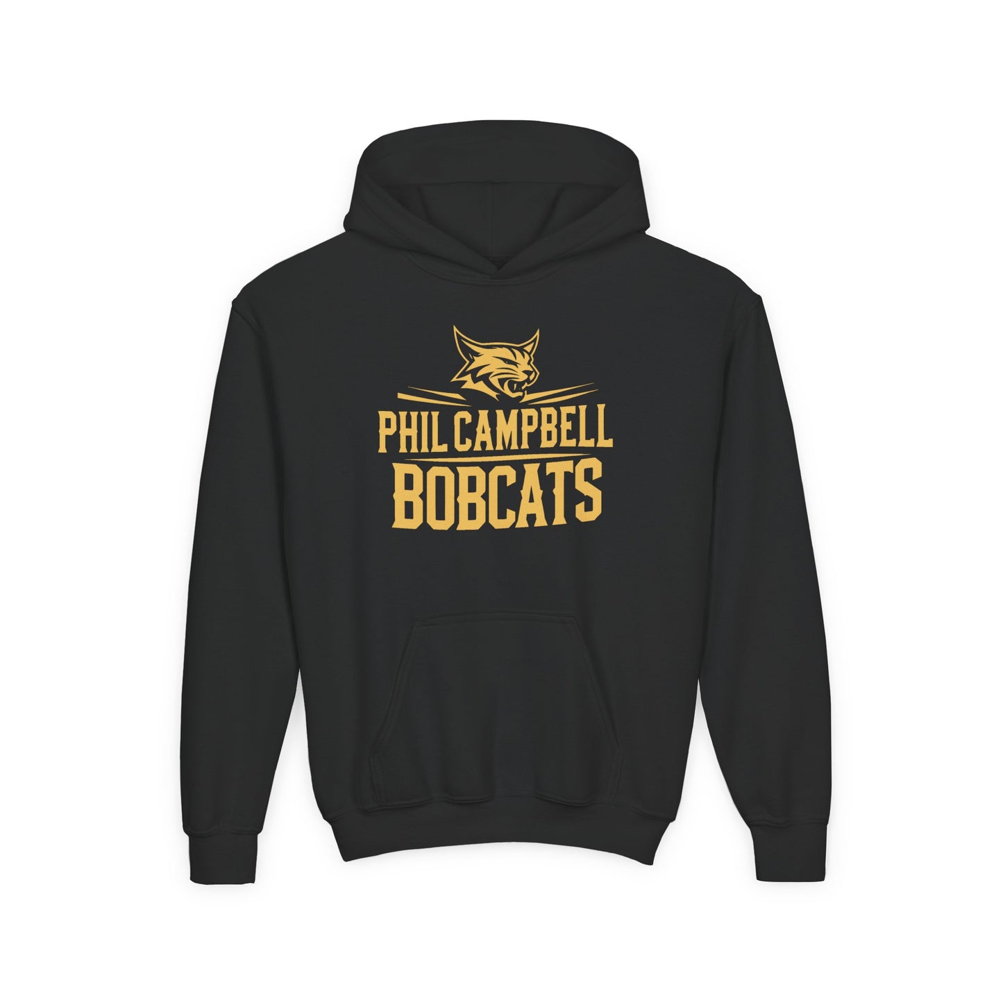 Youth Hoodie Sweatshirt \ Phil Campbell Bobcats \ PCB2