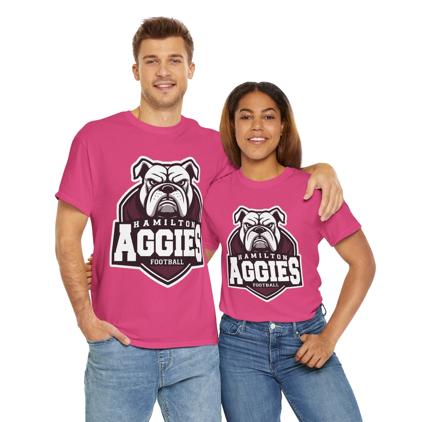 Adult Tee \ Hamilton Aggies Football \ HAF2