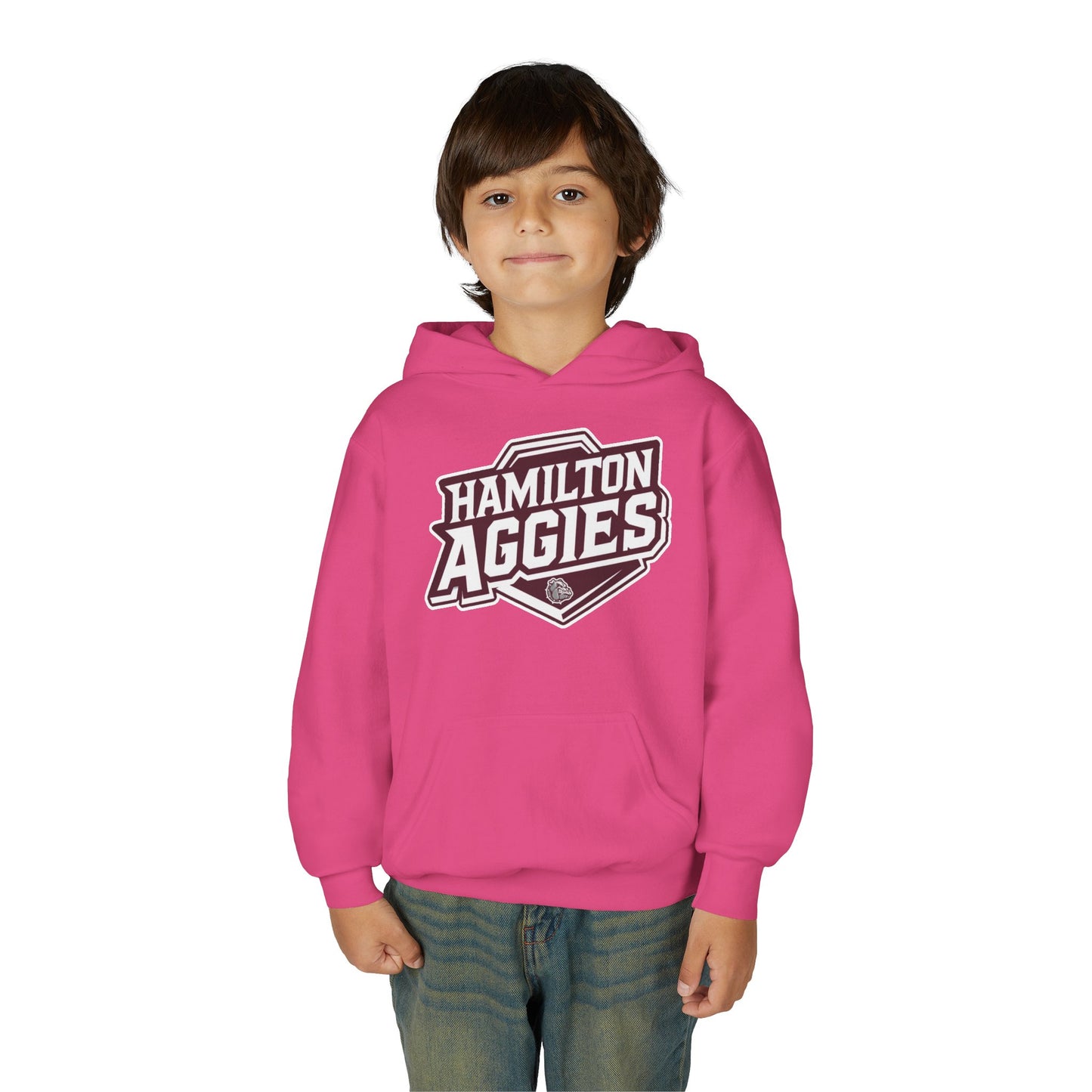 Youth Hoodie Sweatshirt \ Hamilton Aggies \ HA1