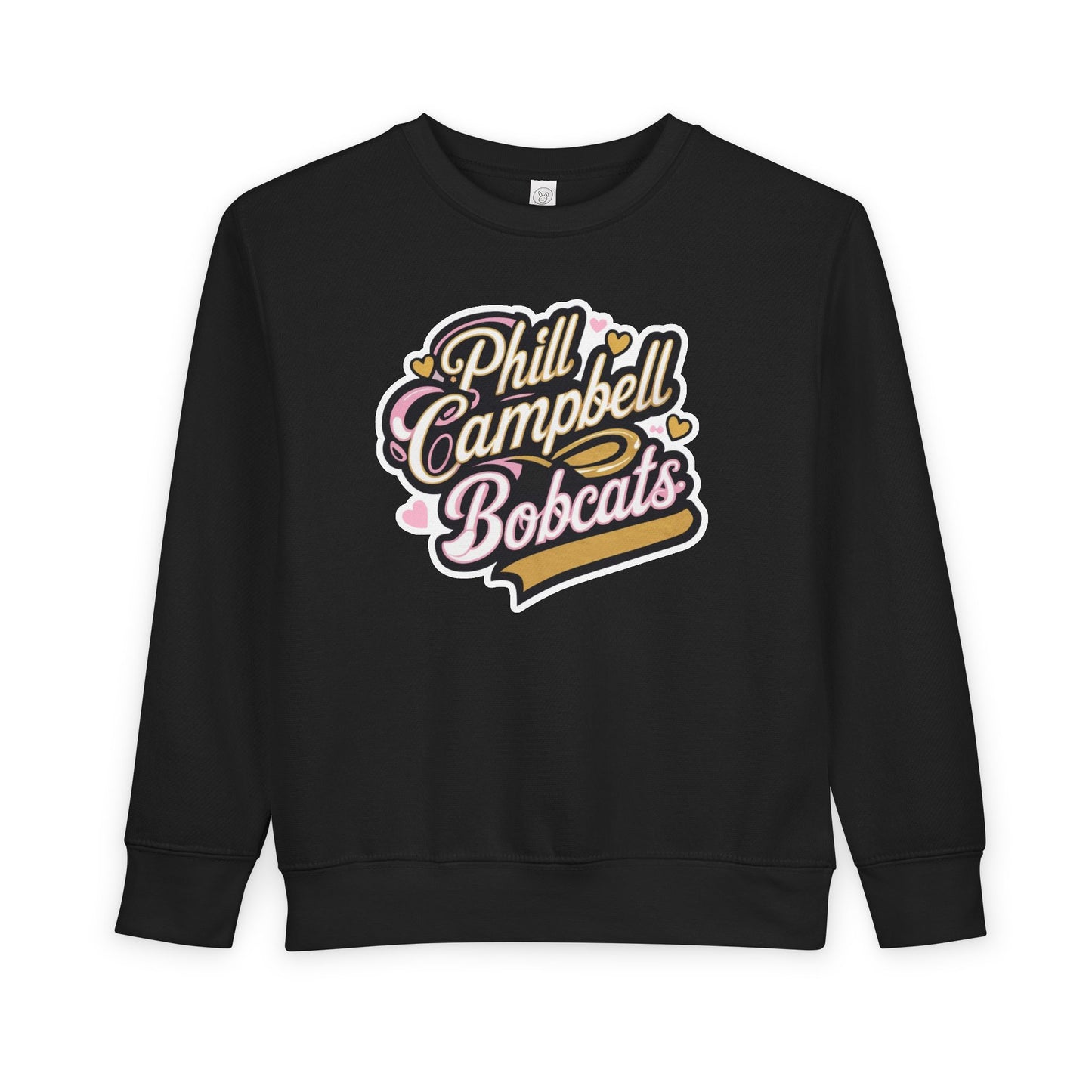 Toddler Crewneck Sweatshirt \ Phill Campbell Bobcats \ PCBG1