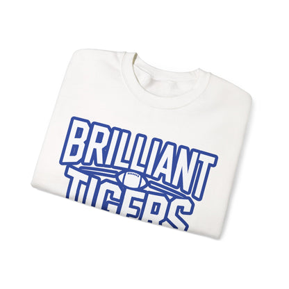 Adult Crewneck Sweatshirt \ Brilliant Tigers Football \ BTF1