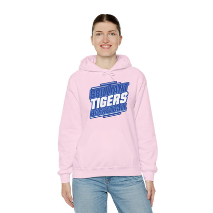Adult Hoodie Sweatshirt \ Brilliant Tigers Basketball \ BTBK2