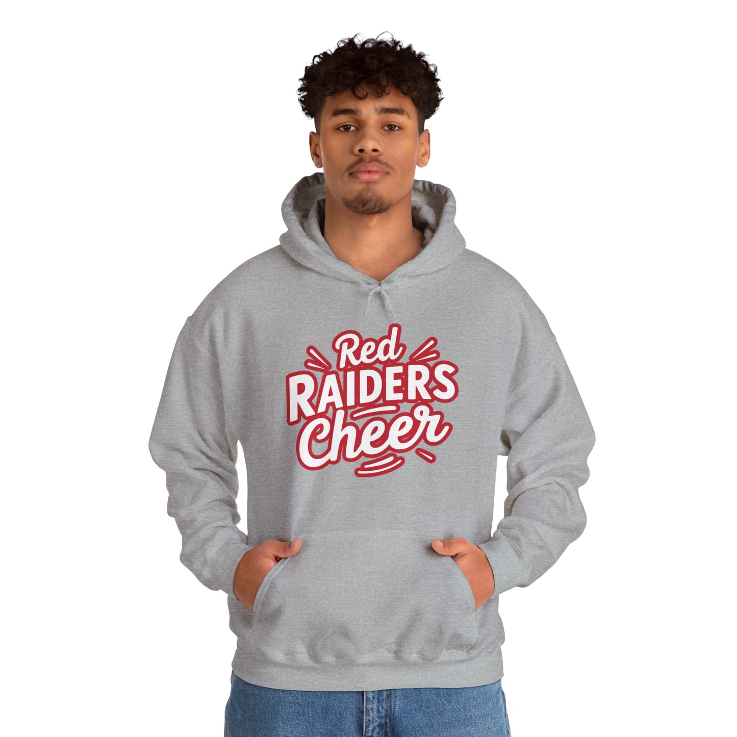 Adult Hooded Sweatshirt \ Marion County Red Raiders Cheer \ MCC1