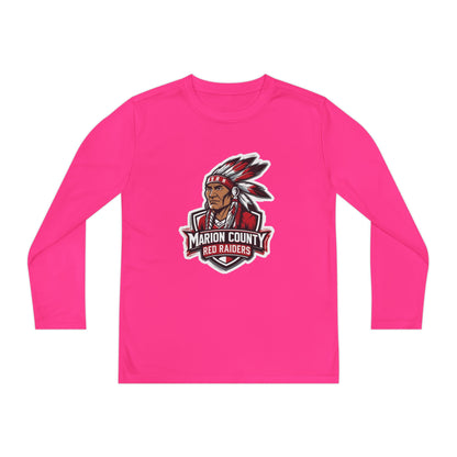 Youth Long Sleeve Tee \ Marion County Red Raiders \ MC2