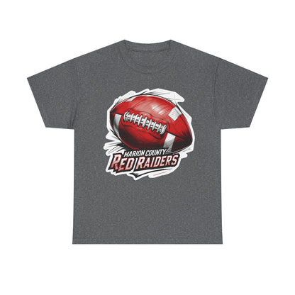 Adult Tee \ Marion County Red Raiders Football \ MCF1