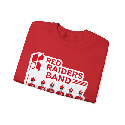 Adult Crewneck Sweatshirt \ Marion County Red Raiders Band \ MCB1