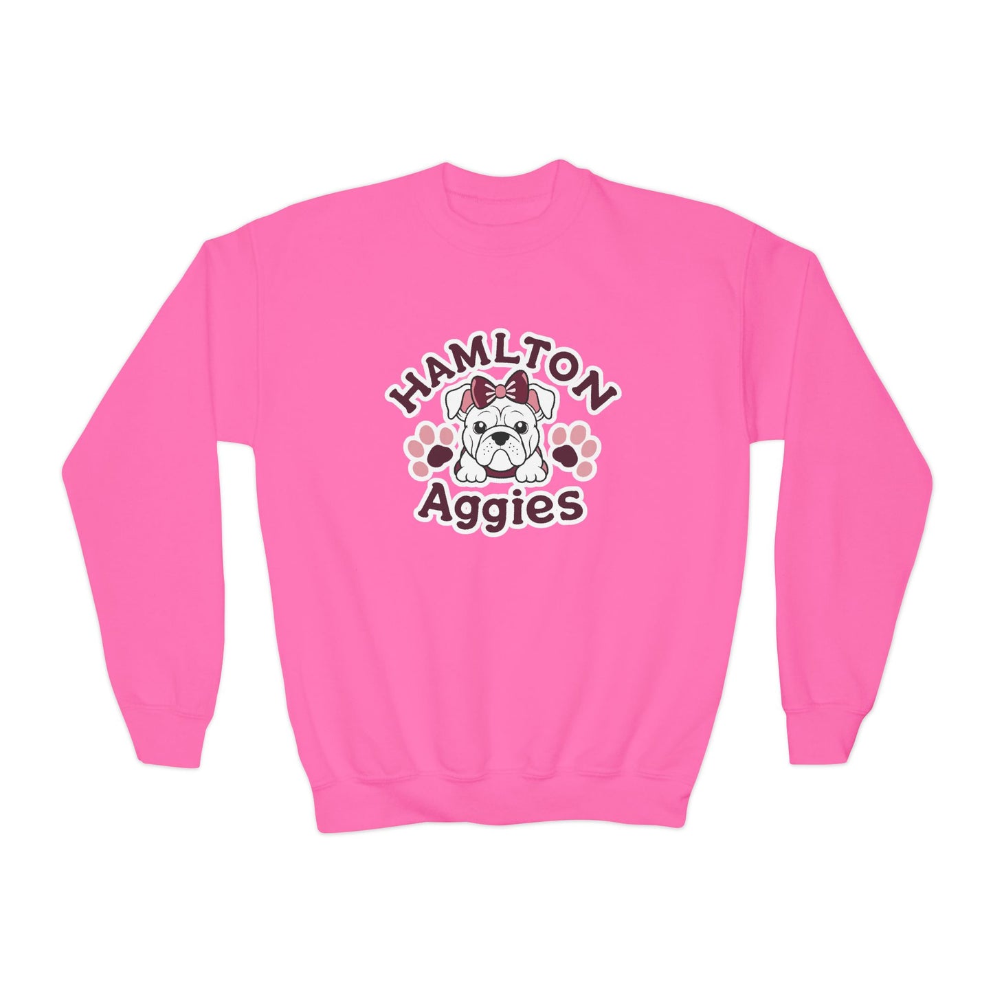 Youth Crewneck Sweatshirt \ Hamilton Aggies \ HAG3