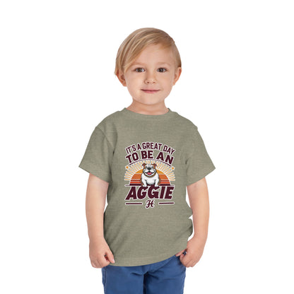Toddler Tee \ It's a Great Day to Be an Aggie \ GDA2
