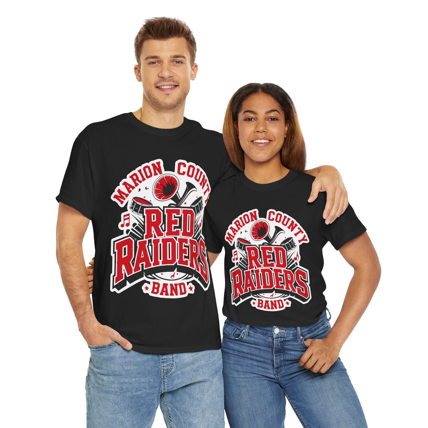 Adult Tee \ Marion County Red Raiders Band \ MCB2