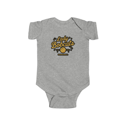 Short Sleeve Baby Bodysuit \ Phil Campbell Bobcats Basketball \ PCBBKG2