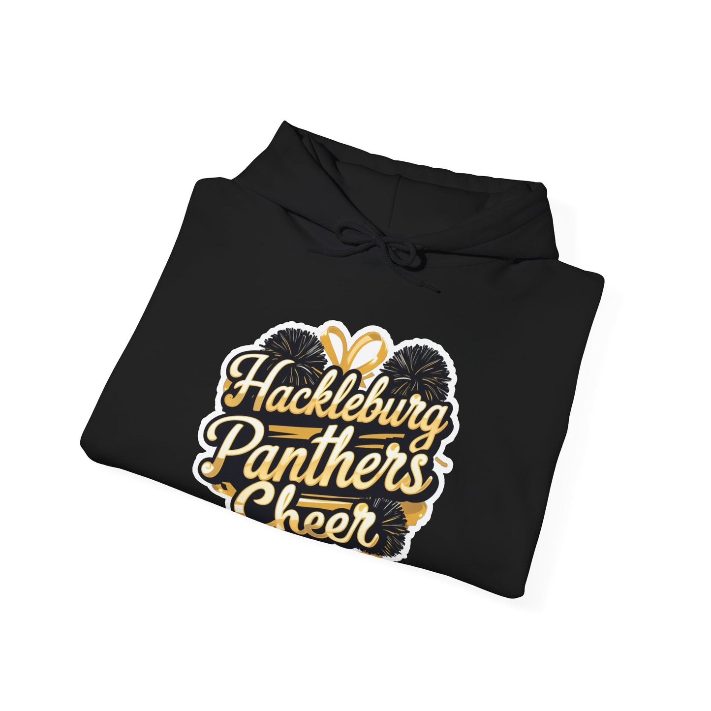 Adult Hoodie Sweatshirt \ Hackleburg Panthers Cheer \ HPC2