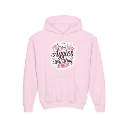 Youth Hoodie Sweatshirt \ Hamilton Aggies Wrestling \ HAWG1