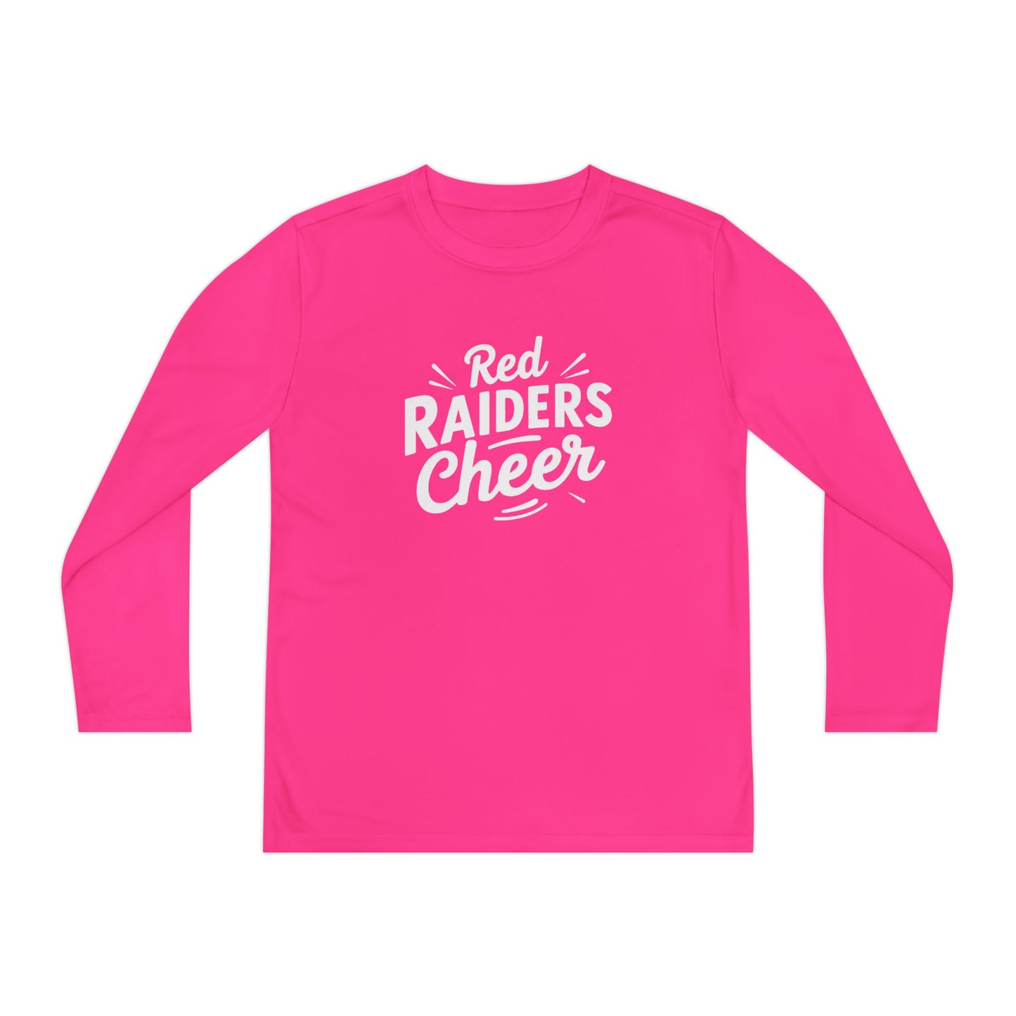 Youth Long Sleeve Tee \ Marion County Red Raiders Cheer \ MCC1