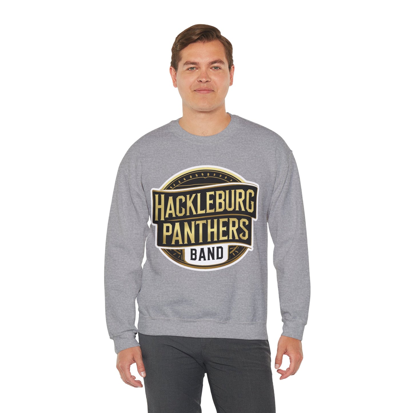 Adult Crewneck Sweatshirt \ Hackleburg Panthers Band \ HPB2