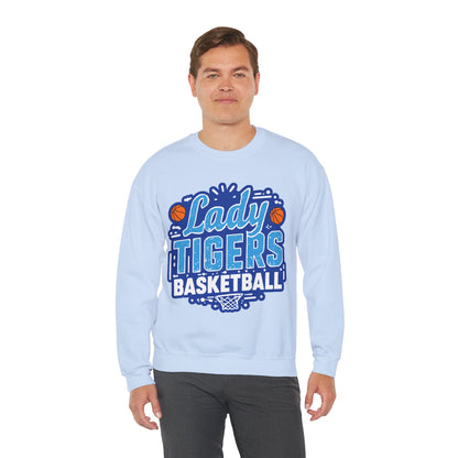 Adult Crewneck Sweatshirt \ Brilliant Tigers Basketball \ BTBKG1