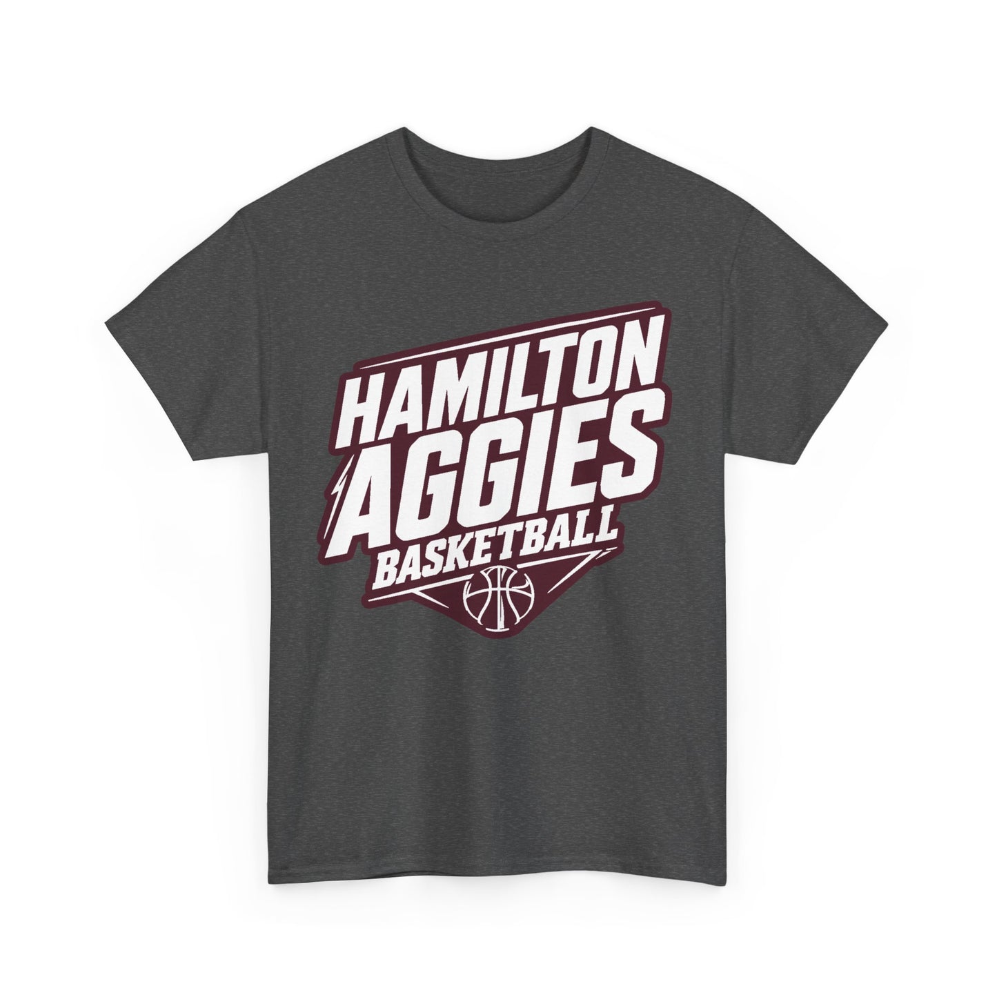 Adult Tee \ Hamilton Aggies Basketball \ HABK2