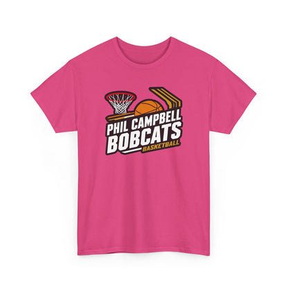 Adult Tee \ Phil Campbell Bobcats Basketball \ PCBBK1