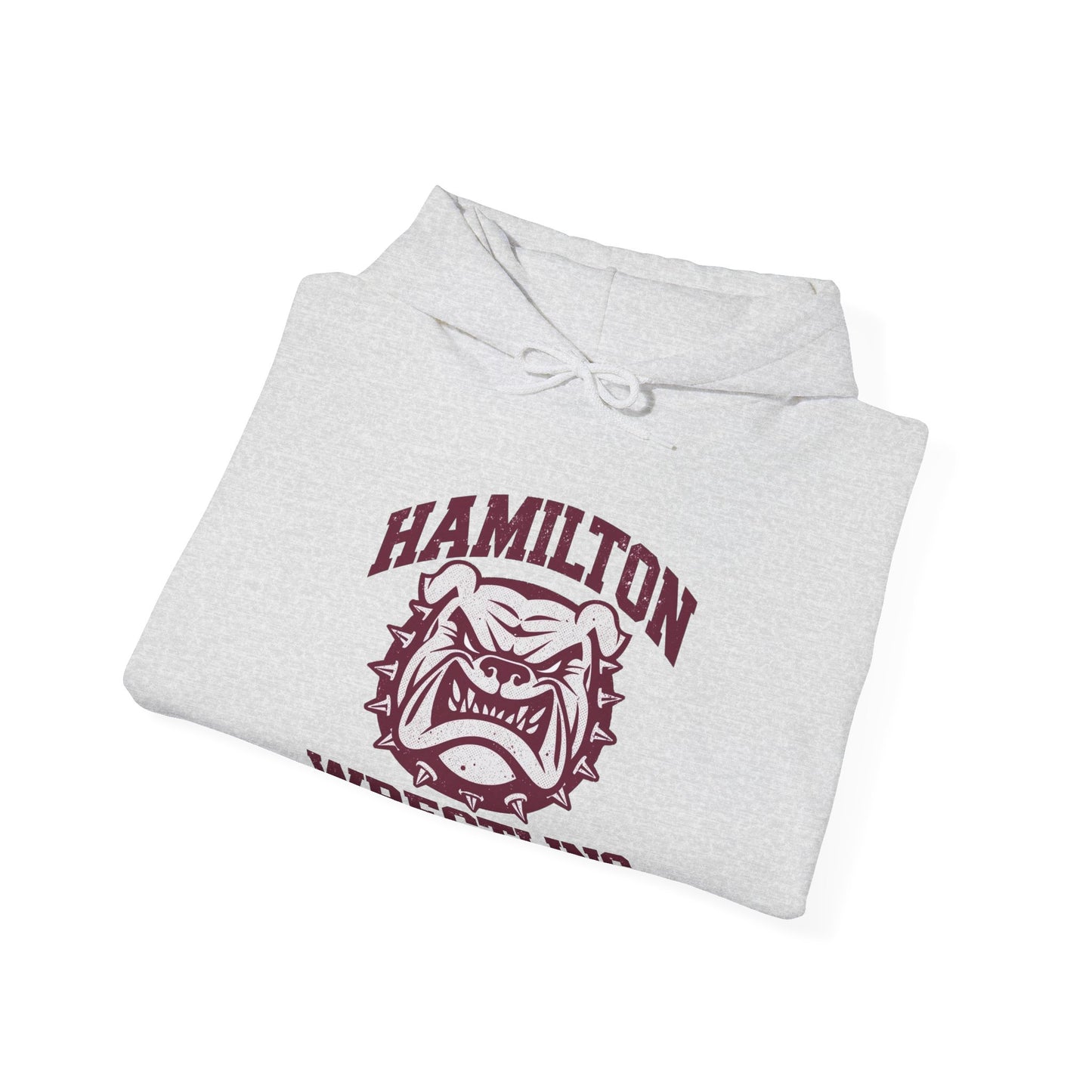 Adult Hoodie Sweatshirt \ Hamilton Aggies Wrestling \ HAW2