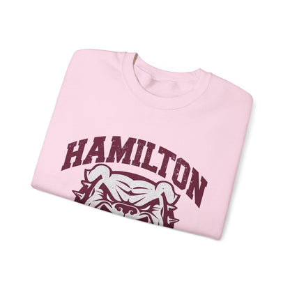 Adult Crewneck Sweatshirt \ Hamilton Aggies Wrestling \ HAW2