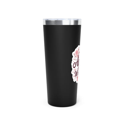 22oz Copper Insulated Tumbler \ Hamilton Aggies Wrestling \ HAWG1