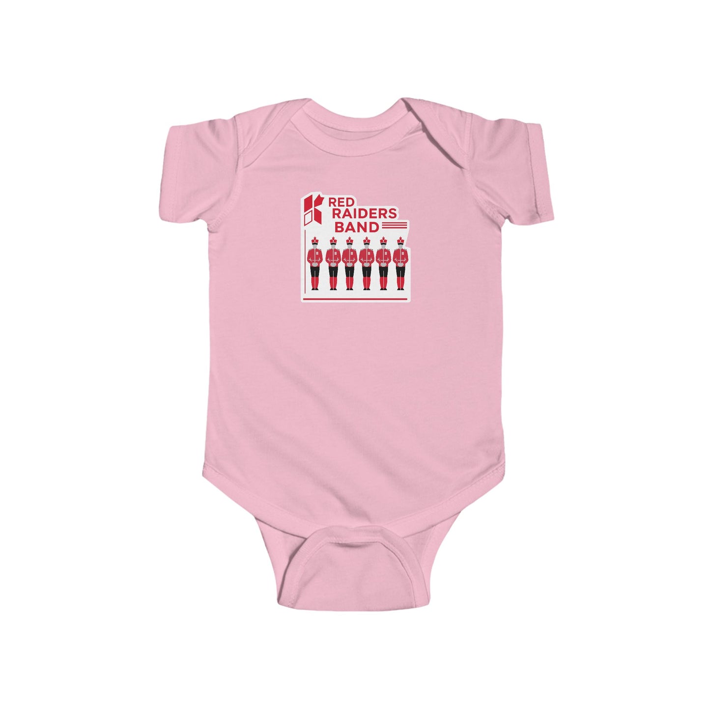 Short Sleeve Baby Bodysuit \ Marion County Red Raiders Band \ MCB1