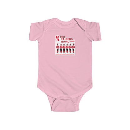 Short Sleeve Baby Bodysuit \ Marion County Red Raiders Band \ MCB1