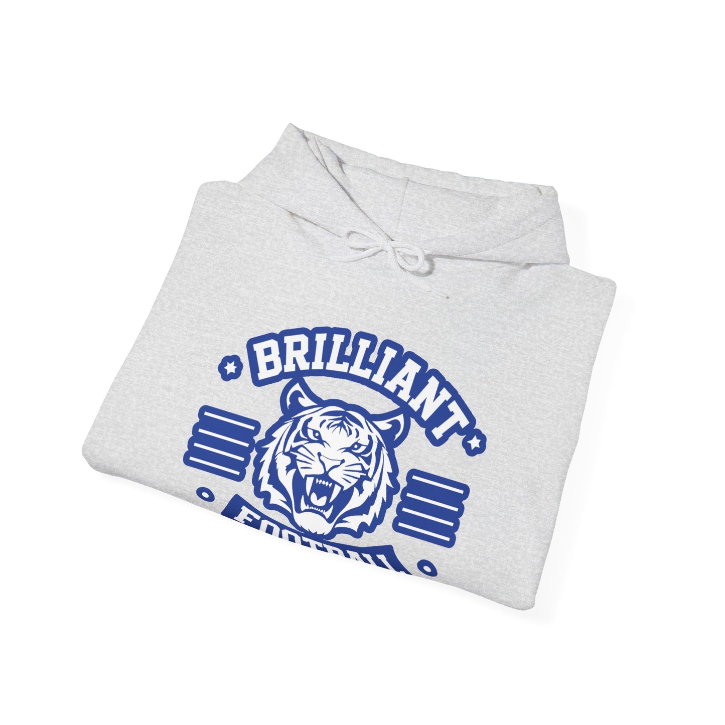 Adult Hoodie Sweatshirt \ Brilliant Tigers Football \ BTF2