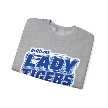Adult Crewneck Sweatshirt \ Brilliant Tigers Basketball \ BTBKG2