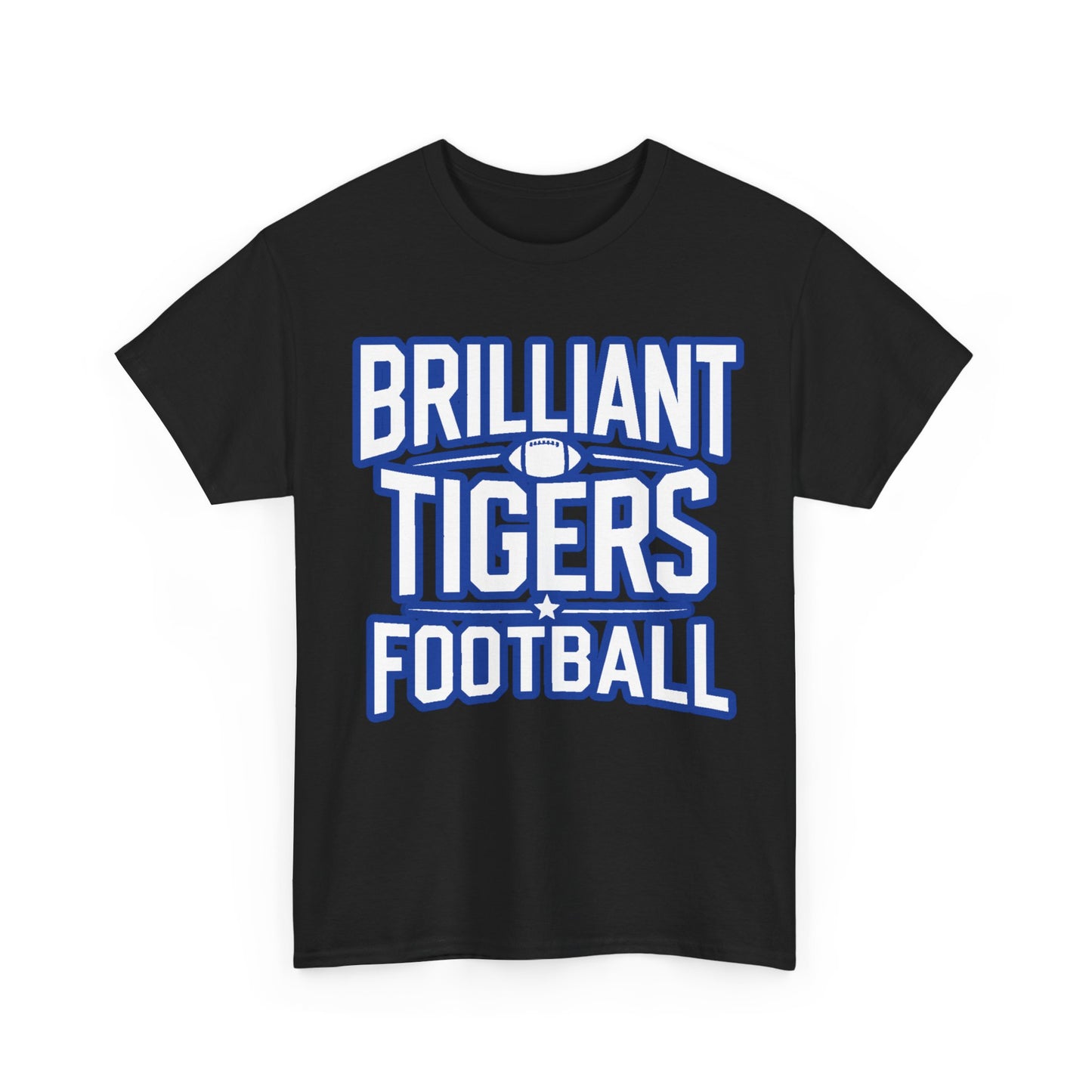 Adult Tee \ Brilliant Tigers Football \ BTF1