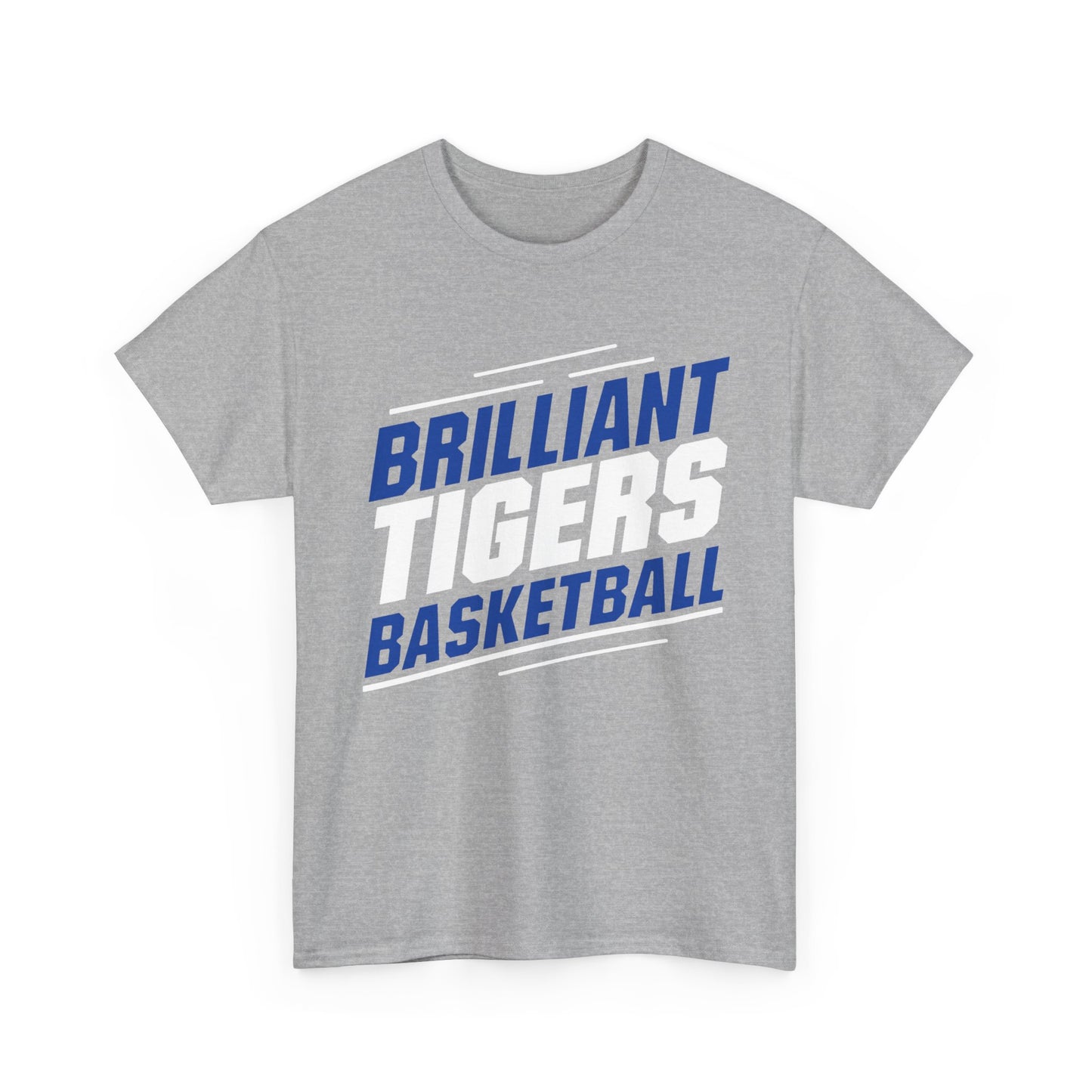 Adult Tee \ Brilliant Tigers Basketball \ BTBK2