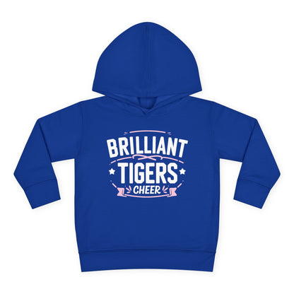 Toddler Hoodie Sweatshirt \ Brilliant Tigers Cheer \ BTC2