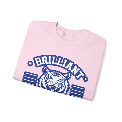 Adult Crewneck Sweatshirt \ Brilliant Tigers Football \ BTF2