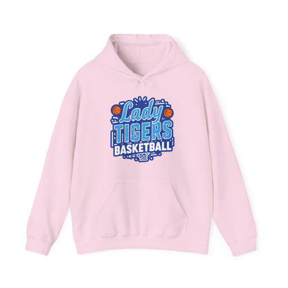 Adult Hoodie Sweatshirt \ Brilliant Tigers Basketball \ BTBKG1