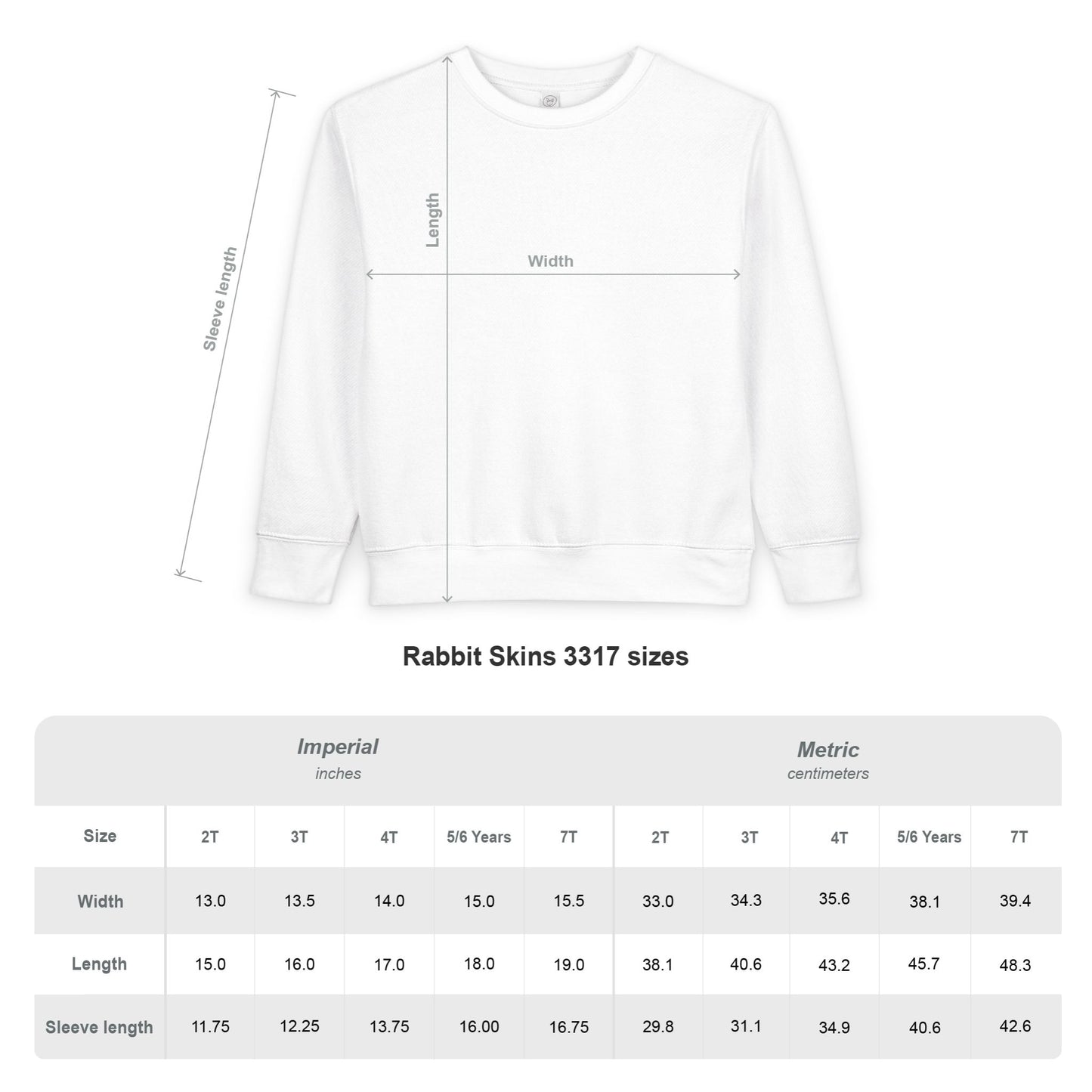 Toddler Crewneck Sweatshirt \ Phillip's Bears \ PBG1