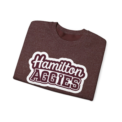 Adult Crewneck Sweatshirt \ Hamilton Aggies \ HAG2