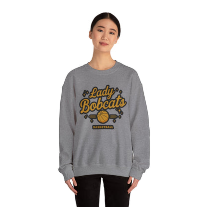 Adult Crewneck Sweatshirt \ Phil Campbell Bobcats Basketball \ PCBBKG2