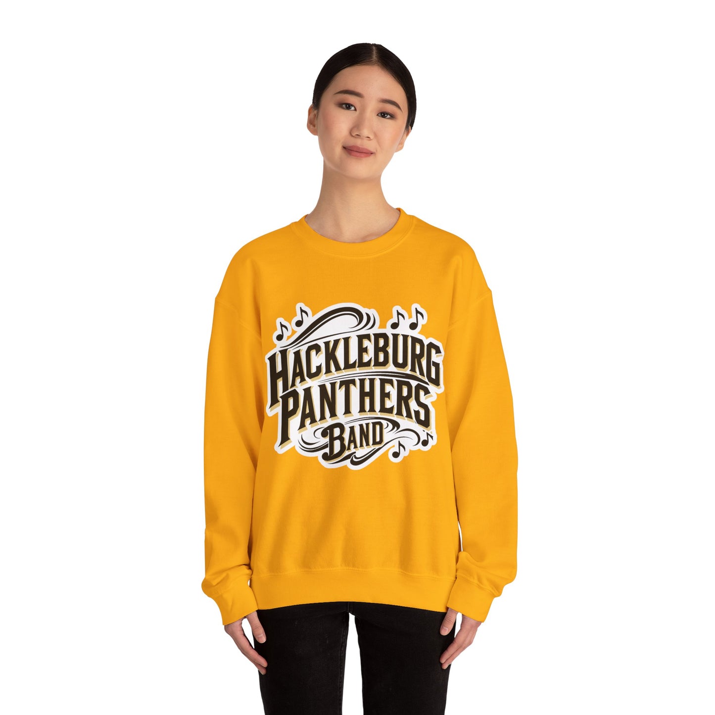 Adult Crewneck Sweatshirt \ Hackleburg Panthers Band \ HPB1