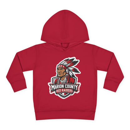 Toddler Hoodie Sweatshirt \ Marion County Red Raiders \ MC2