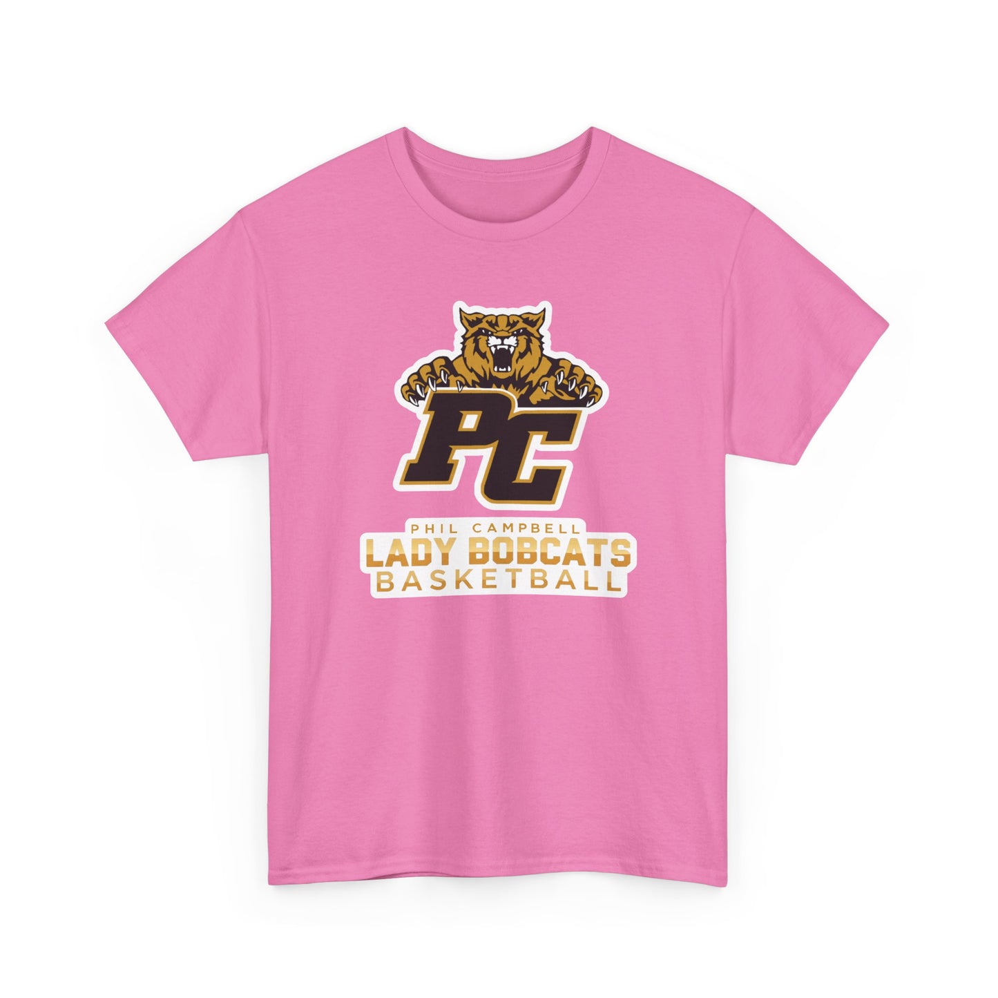 Adult Tee \ Phil Campbell Bobcats Basketball \ PCBBKG1