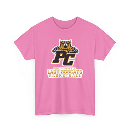 Adult Tee \ Phil Campbell Bobcats Basketball \ PCBBKG1