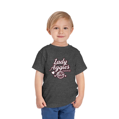 Toddler Tee \ Hamilton Aggies Basketball \ HABKG2