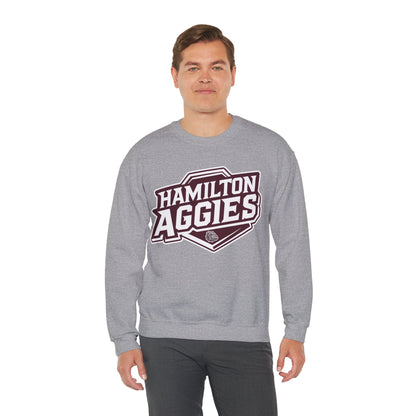 Adult Crewneck Sweatshirt \ Hamilton Aggies \ HA1