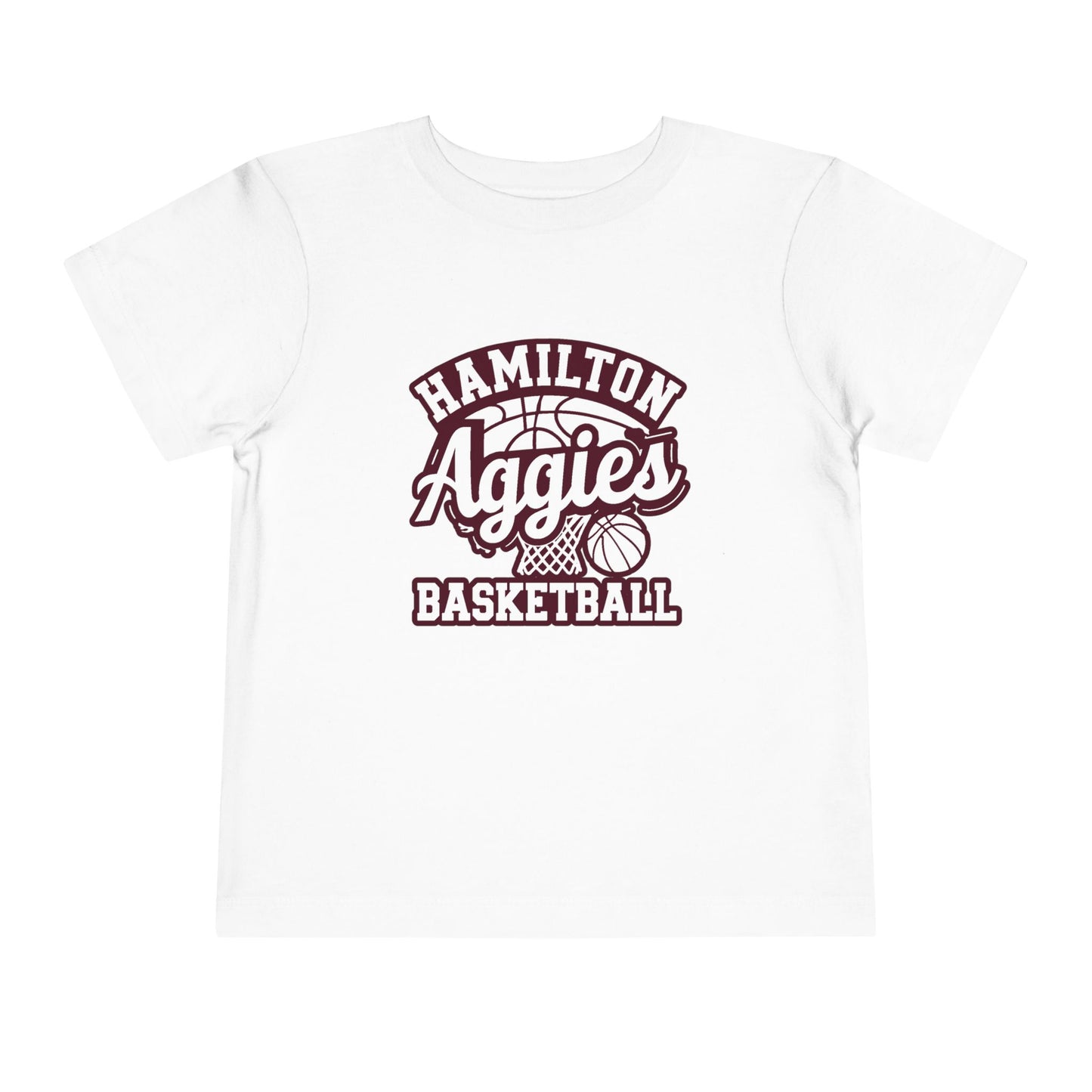 Toddler Tee \ Hamilton Aggies Basketball \ HABBG1