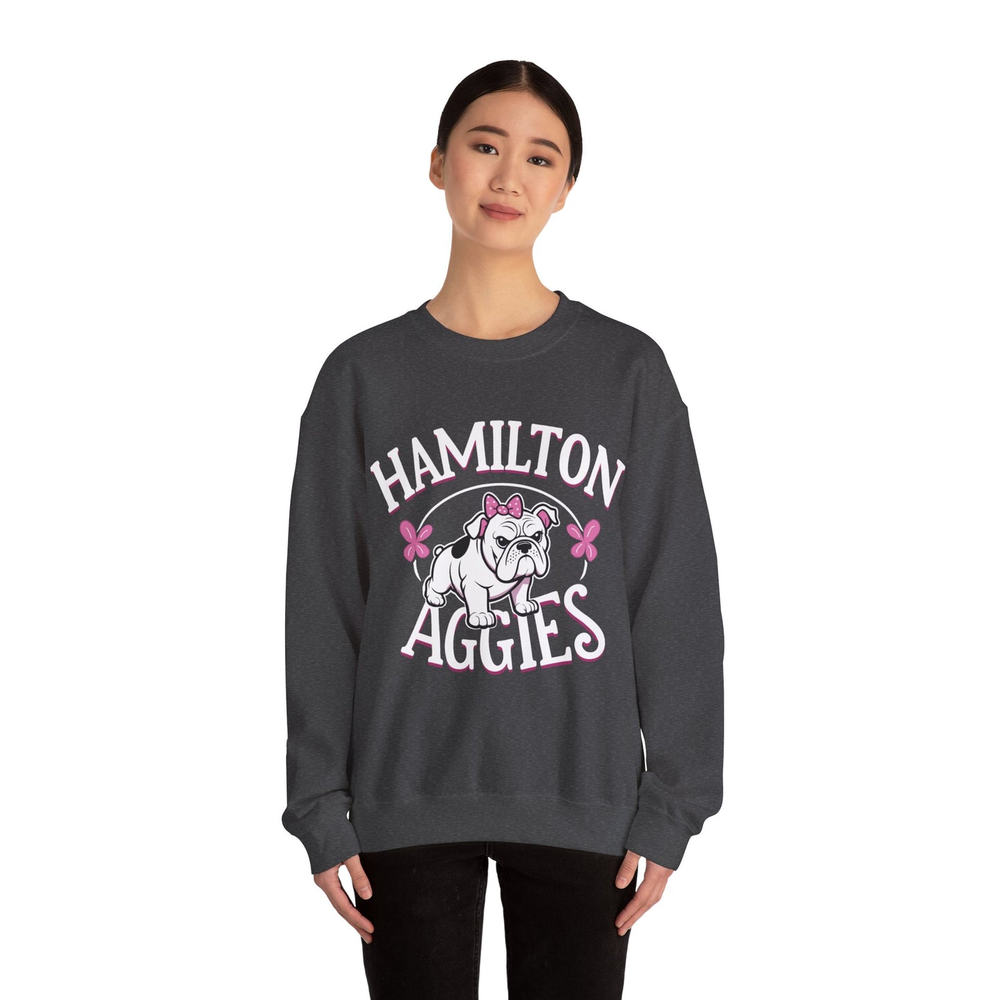 Adult Crewneck Sweatshirt \ Hamilton Aggies \ HAG4