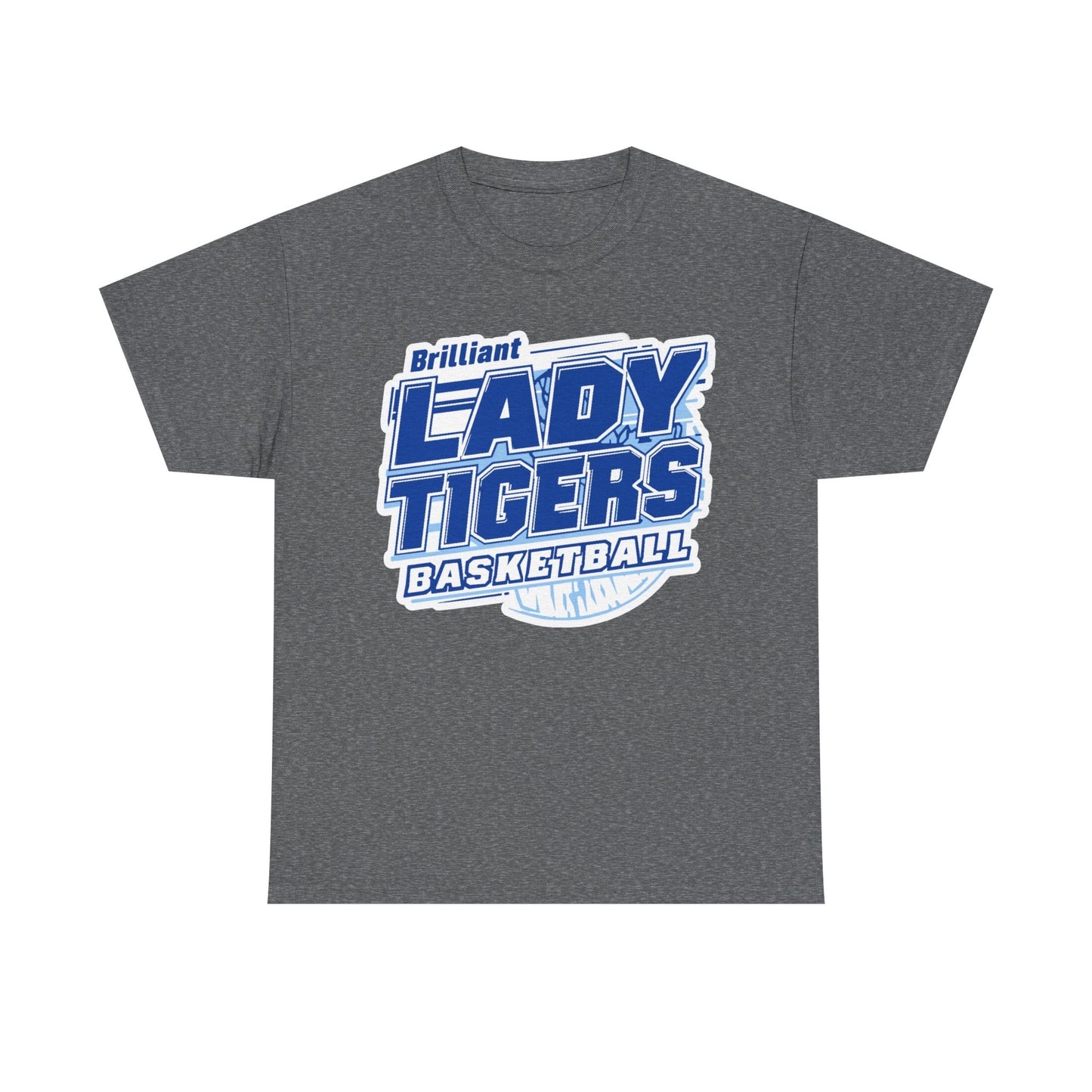 Adult Tee \ Brilliant Tigers Basketball \ BTBKG2