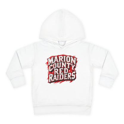 Toddler Hoodie Sweatshirt \ Marion County Red Raiders \ MC1