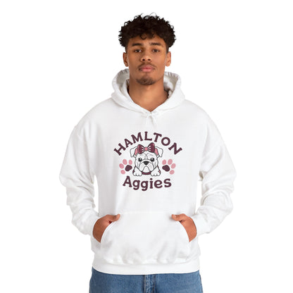 Adult Hoodie Sweatshirt \ Hamilton Aggies \ HAG3